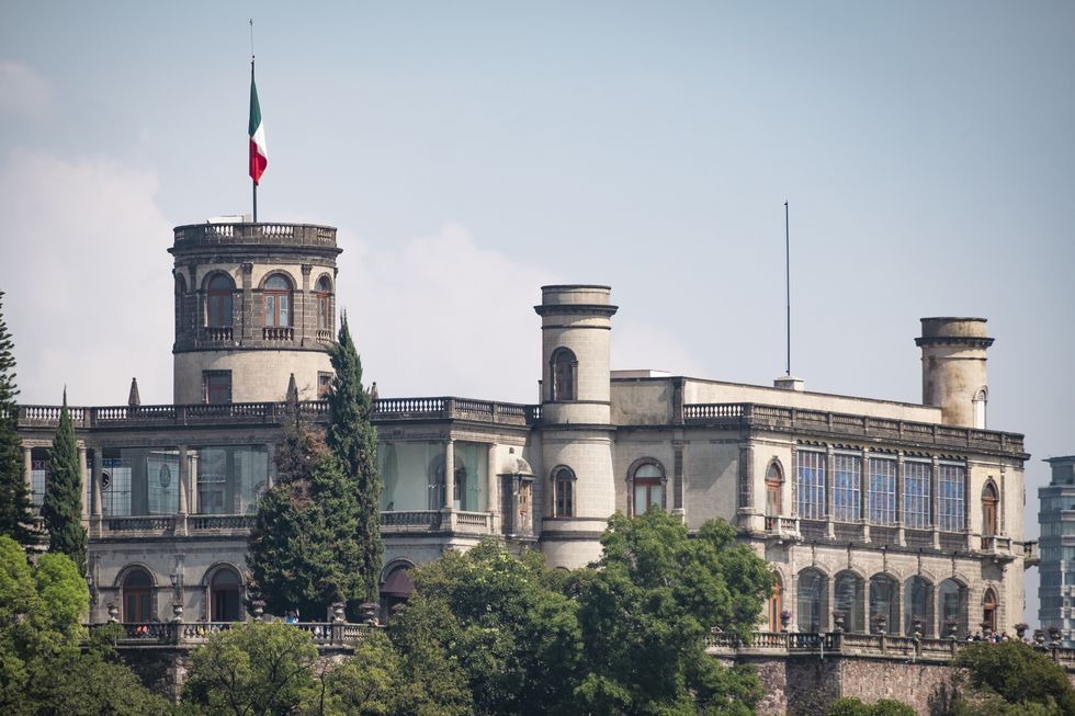 The Chamultepec Castle is located in Mexico City, Mexico.| Top 5 Most Wonderful Castles in the  World. 